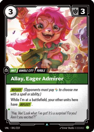 Unleashed (041/219): Allay, Eager Admirer -