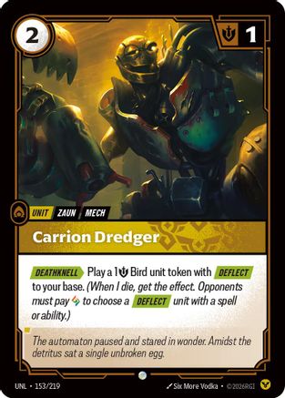 Unleashed (153/219): Carrion Dredger - Foil