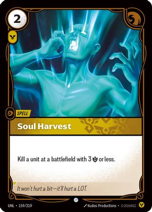 Unleashed (159/219): Soul Harvest -