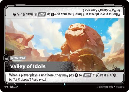Unleashed (218/219): Valley of Idols - Foil