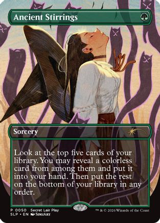 Secret Lair Showdown - (SLP-050) - Ancient Stirrings