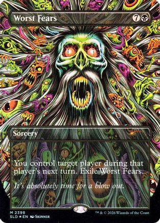 Secret Lair Drop Series - (SLD-2398) - Worst Fears Foil