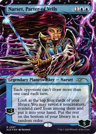 Secret Lair Drop Series - (SLD-2397) - Narset, Parter of Veils (2397) Foil