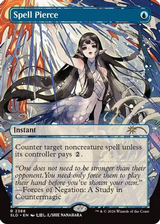 Secret Lair Drop Series - (SLD-2388) - Spell Pierce (2388)