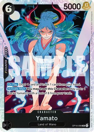 The Time of Battle  OP16-098 Yamato (098) (OP16-098)  - Foil - Super Rare