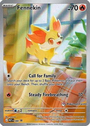 ME Mega Evolution Promo  080 Fennekin  - Promo