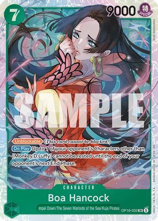 The Time of Battle  OP16-032 Boa Hancock (OP16-032)  - Foil - Super Rare