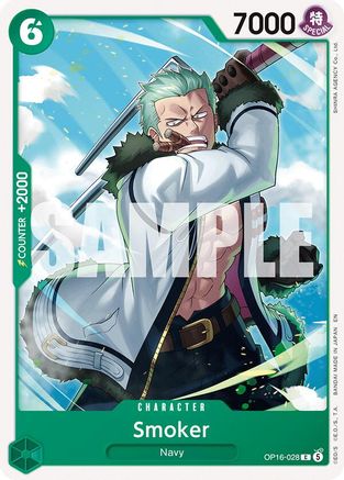 The Time of Battle  OP16-028 Smoker (OP16-028)  - Common