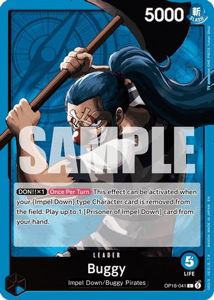 The Time of Battle  OP16-041 Buggy (041) (OP16-041)  - Leader