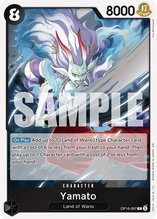 The Time of Battle  OP16-097 Yamato (097) (OP16-097)  - Foil - Rare