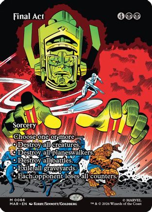 Marvel Universe Eternal-Legal - (MAR-066) - Final Act (Borderless)