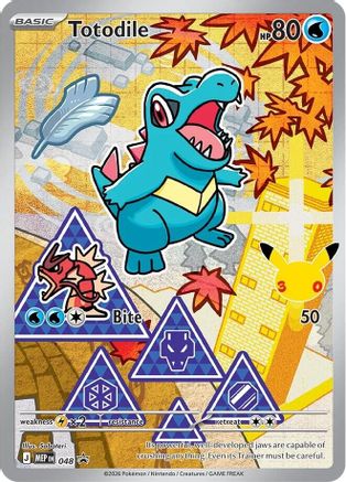 ME Mega Evolution Promo  048 Totodile  - Holofoil - Promo