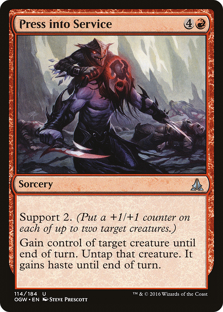 Oath of the Gatewatch - (OGW-114) - Press into Service