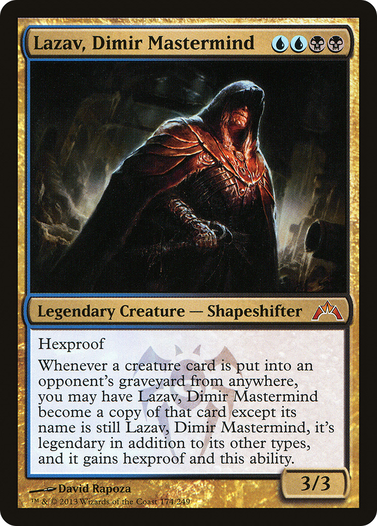 Gatecrash - (GTC-174) - Lazav, Dimir Mastermind Foil