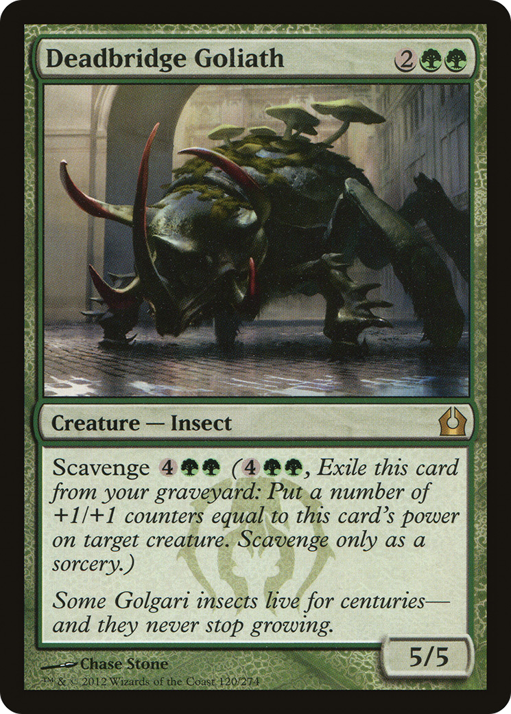 Return to Ravnica - (RTR-120) - Deadbridge Goliath
