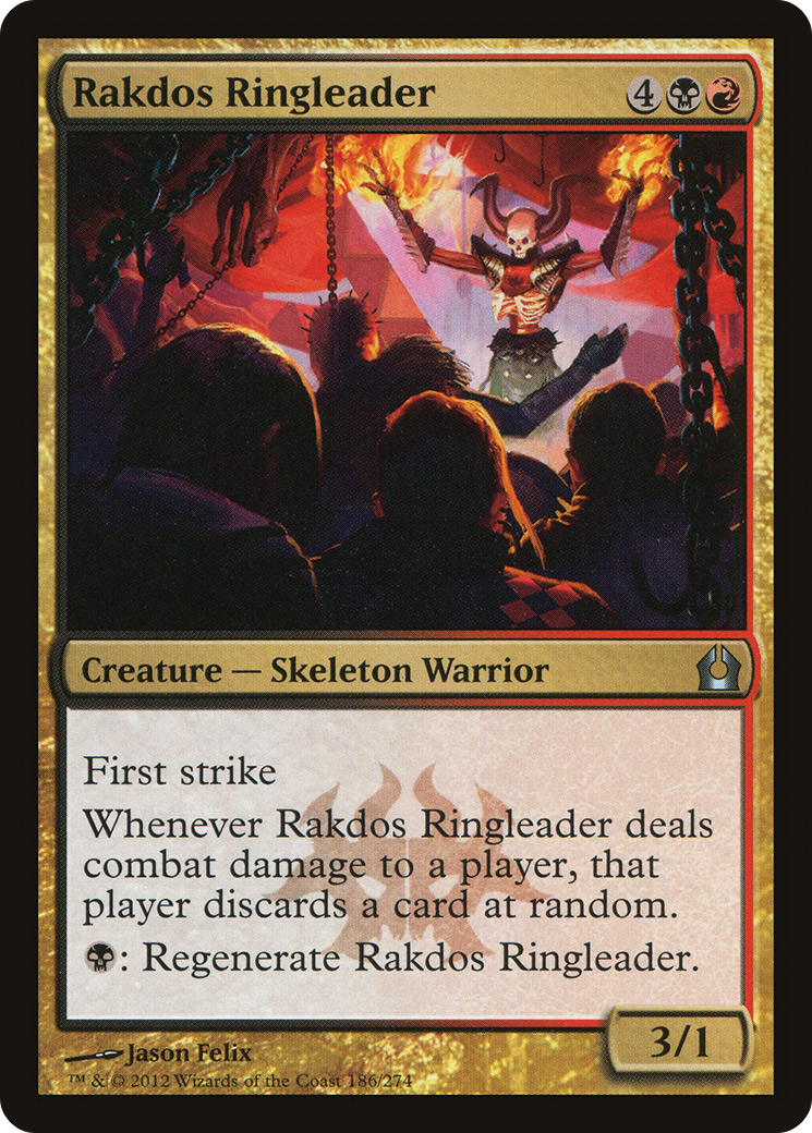 Return to Ravnica - (RTR-186) - Rakdos Ringleader Foil