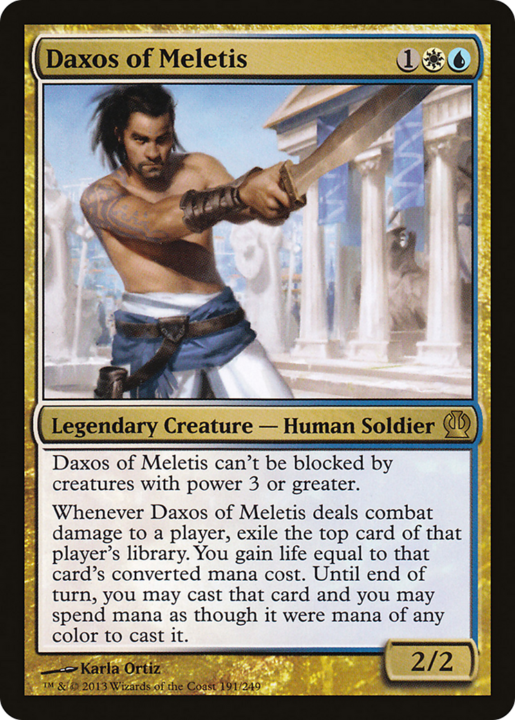 Theros - (THS-191) - Daxos of Meletis Foil