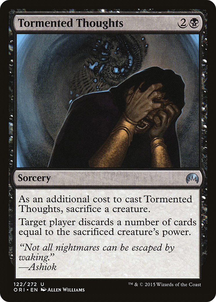 Magic Origins - (ORI-122) - Tormented Thoughts Foil