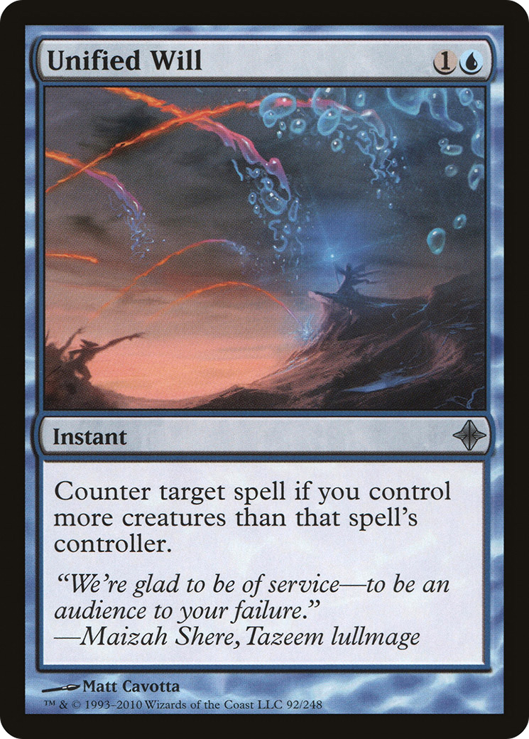 Rise of the Eldrazi - (ROE-092) - Unified Will