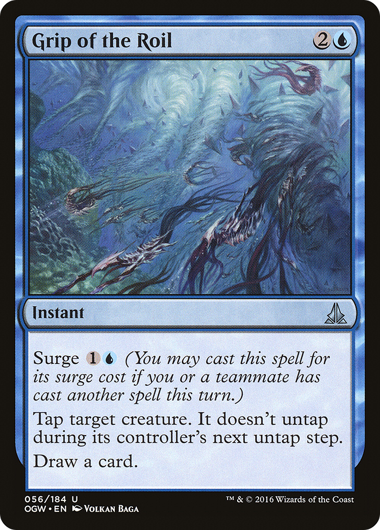 Oath of the Gatewatch - (OGW-056) - Grip of the Roil Foil