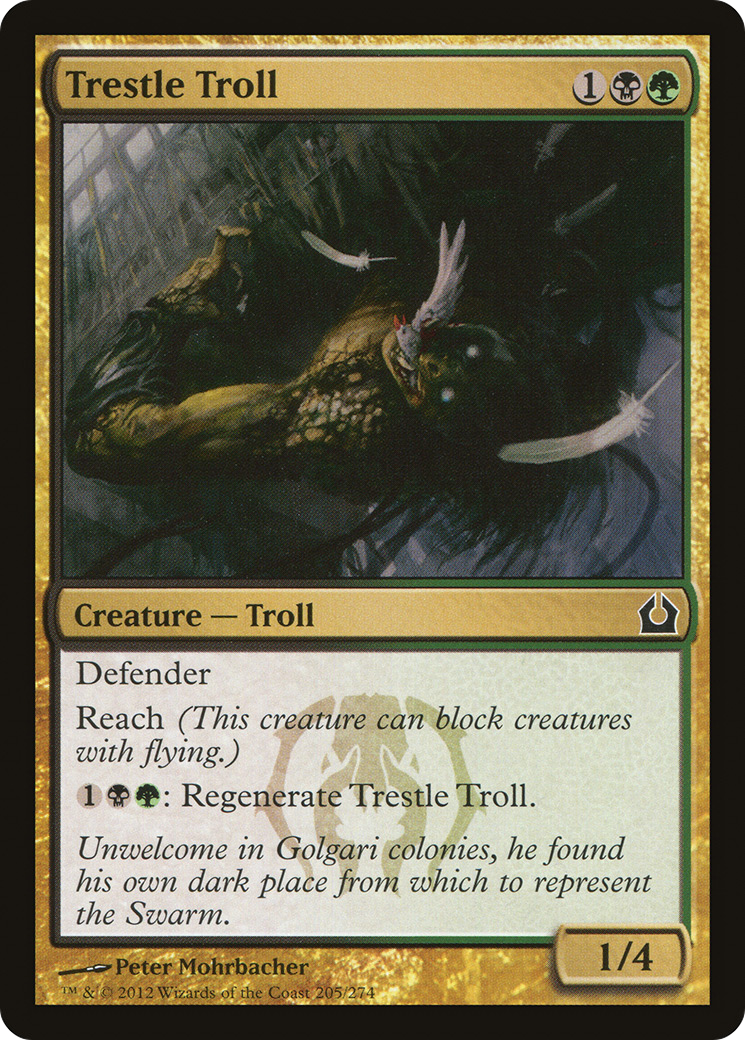 Return to Ravnica - (RTR-205) - Trestle Troll