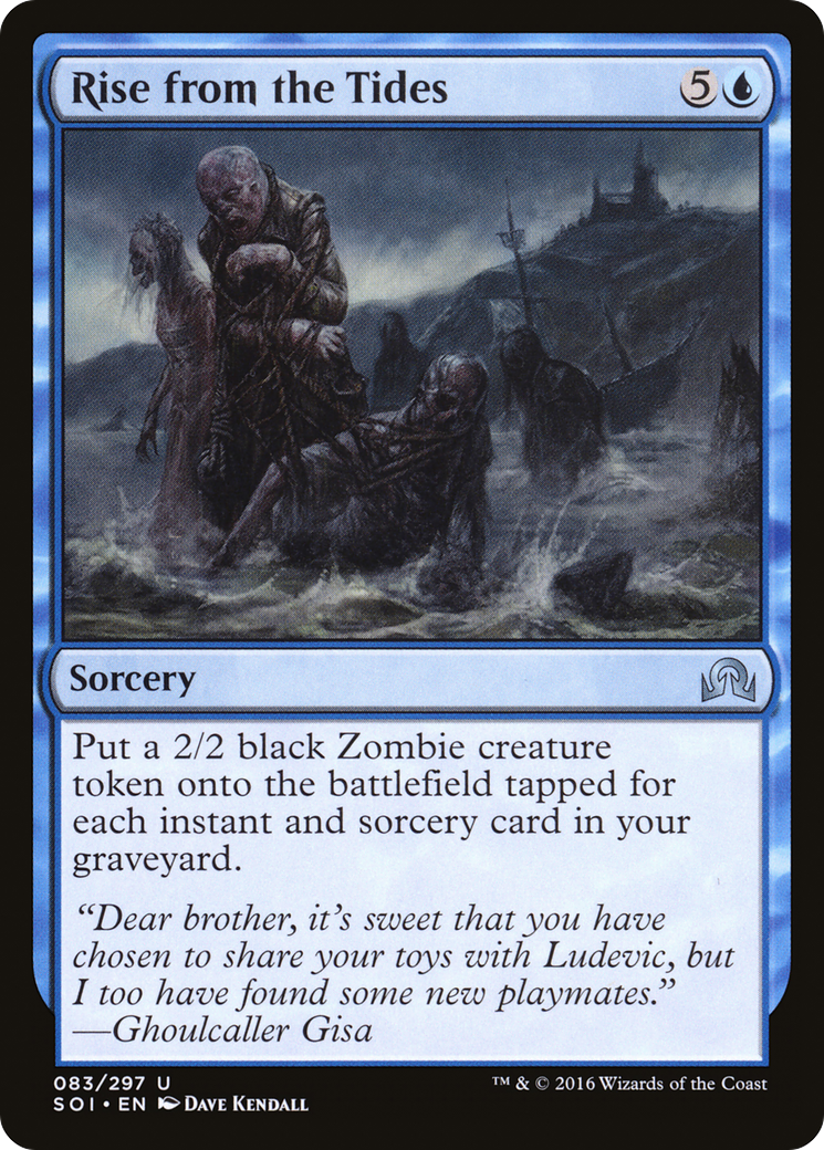 Shadows over Innistrad - (SOI-083) - Rise from the Tides Foil