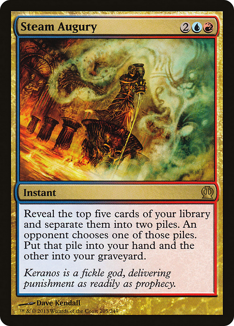 Theros - (THS-205) - Steam Augury Foil