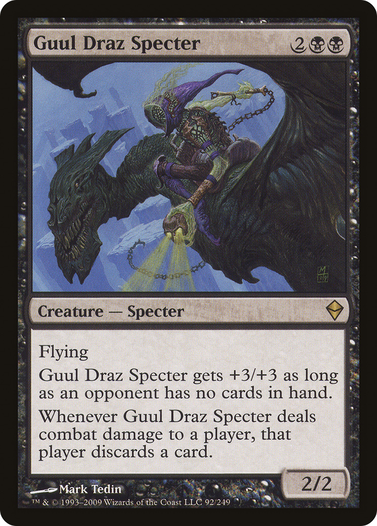 Zendikar - (ZEN-092) - Guul Draz Specter