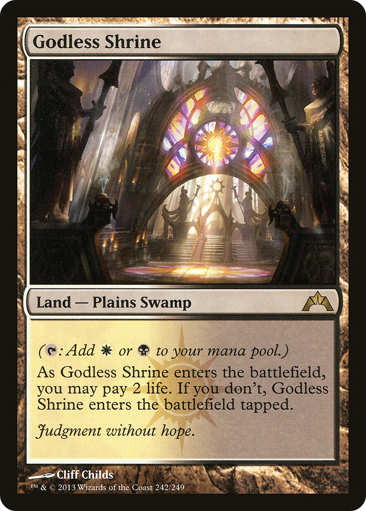 Gatecrash - (GTC-242) - Godless Shrine Foil