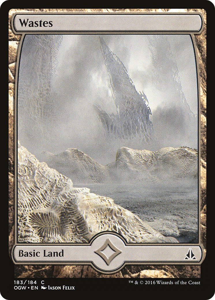 Oath of the Gatewatch - (OGW-183) - Wastes (183) - Full Art