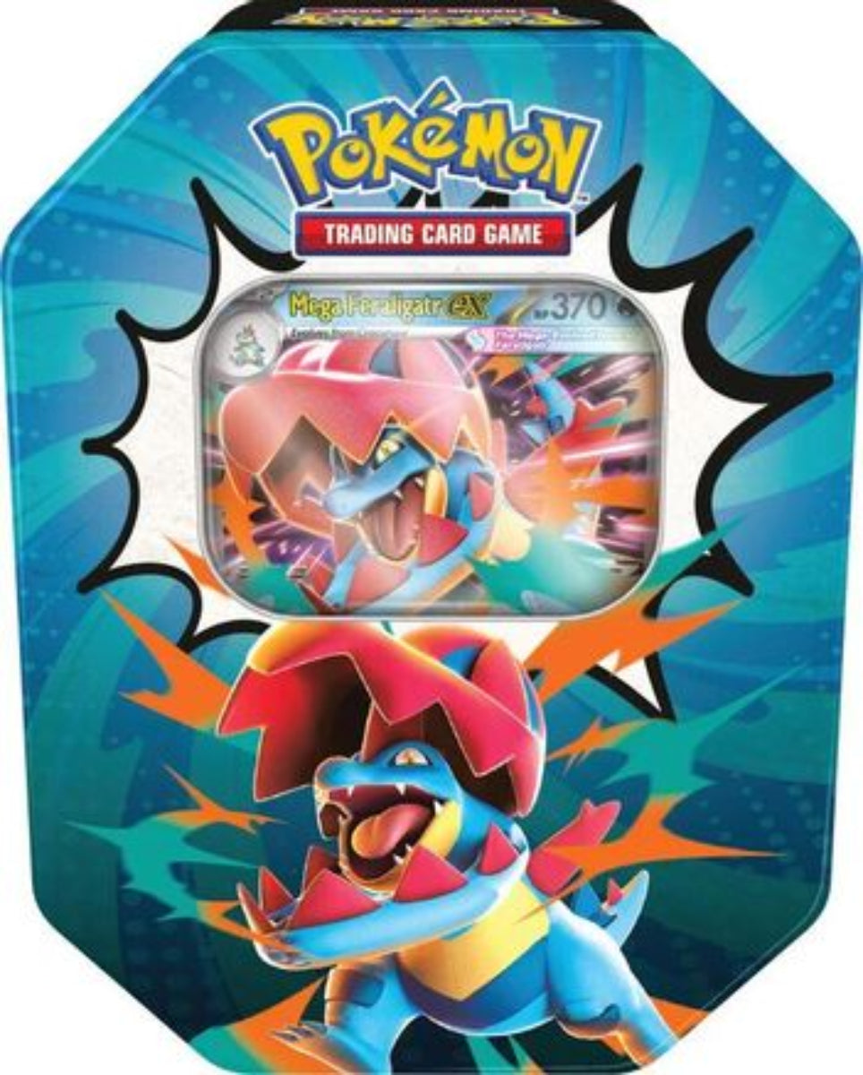 Pokemon Mega Evolution - ME02.5 - Ascended Heroes Tin [Mega Feraligatr ex]