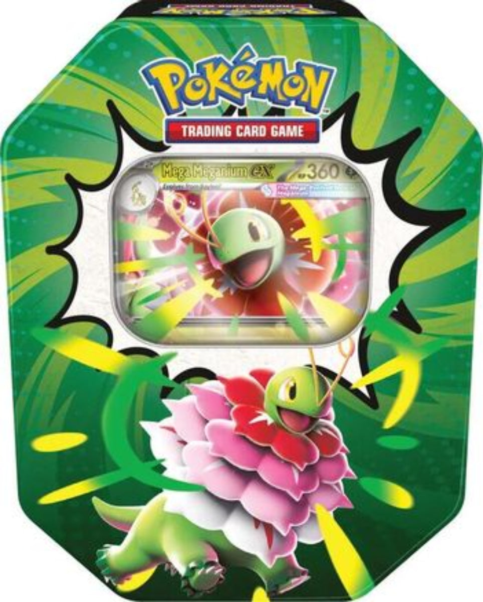 Pokemon Mega Evolution - ME02.5 - Ascended Heroes Tin [Mega Meganium ex]