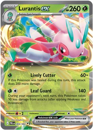 ME05 Pitch Black  004/084 Lurantis ex  - Holofoil - Double Rare