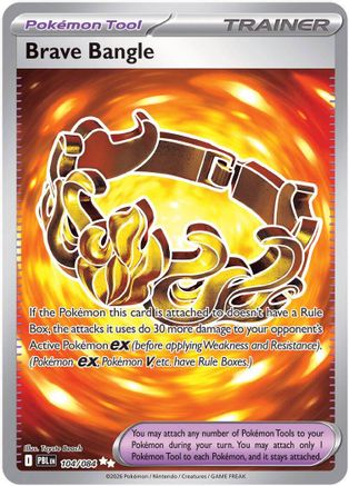 ME05 Pitch Black  104 Brave Bangle  - Holofoil - Ultra Rare