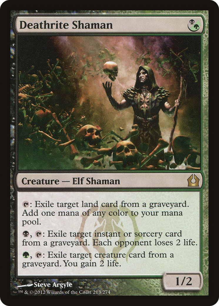 Return to Ravnica - (RTR-213) - Deathrite Shaman Foil