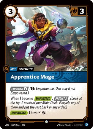 Vendetta (047/166): Apprentice Mage - Foil