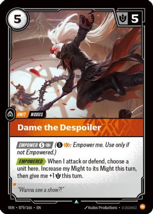Vendetta (079/166): Dame the Despoiler -