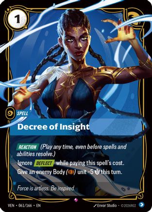 Vendetta (061/166): Decree of Insight - Foil