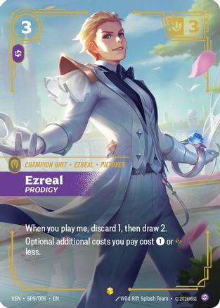 Vendetta (SP5/006): Ezreal - Prodigy - Foil