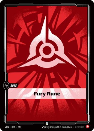 Vendetta (R01): Fury Rune -