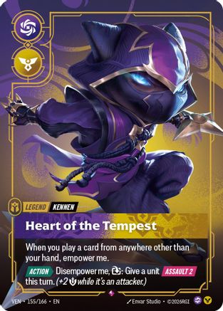Vendetta (155/166): Kennen - Heart of the Tempest - Foil