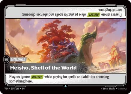 Vendetta (158/166): Heisho, Shell of the World - Foil