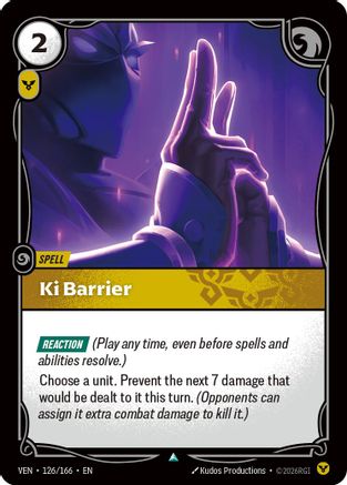 Vendetta (126/166): Ki Barrier - Foil