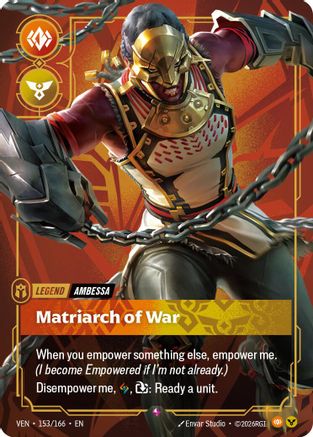 Vendetta (153/166): Ambessa - Matriarch of War - Foil