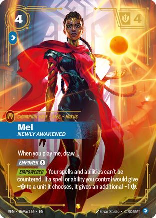 Vendetta (069a/166): Mel - Newly Awakened (Alternate Art) - Foil