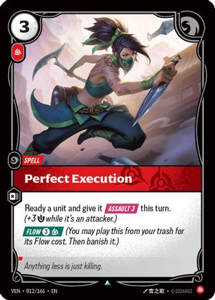 Vendetta (012/166): Perfect Execution -