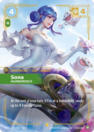 Vendetta (SP2/006): Sona - Harmonious - Foil