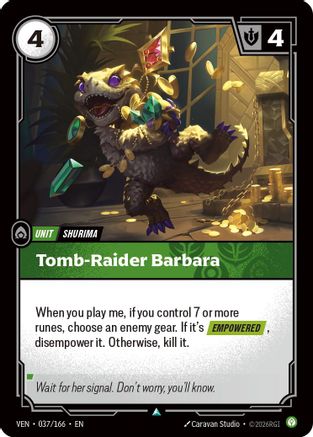 Vendetta (037/166): Tomb-Raider Barbara -