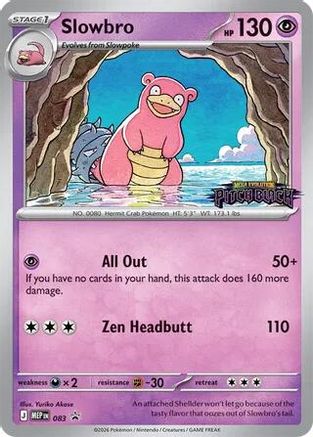 ME Mega Evolution Promo  083 Slowbro  - Holofoil - Promo