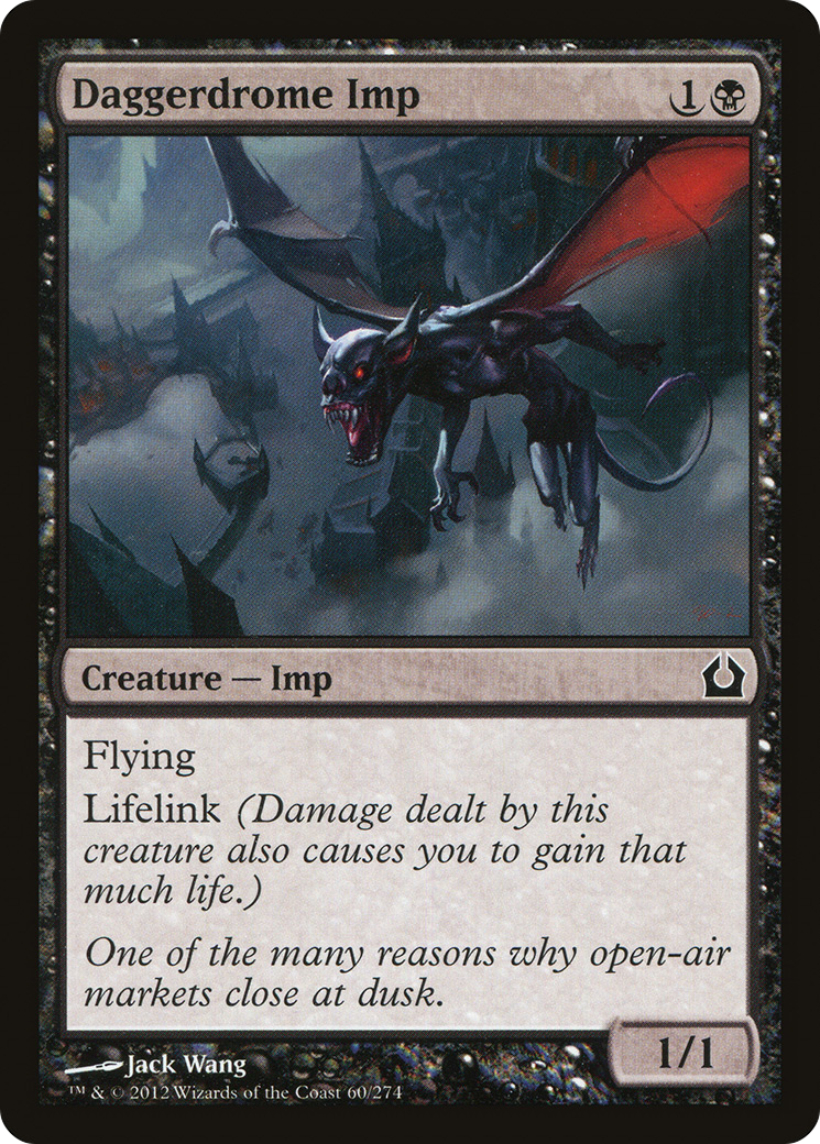 Return to Ravnica - (RTR-060) - Daggerdrome Imp Foil